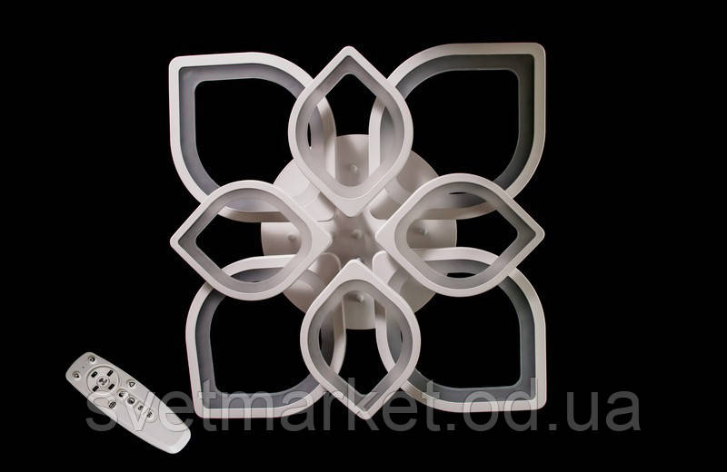 Люстра з пультом діммером 5540/4+4 WH Dimmer, фото 1