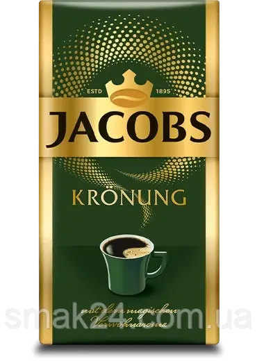 Кава мелена JACOBS Kronung (королівський) Німеччина 500 г