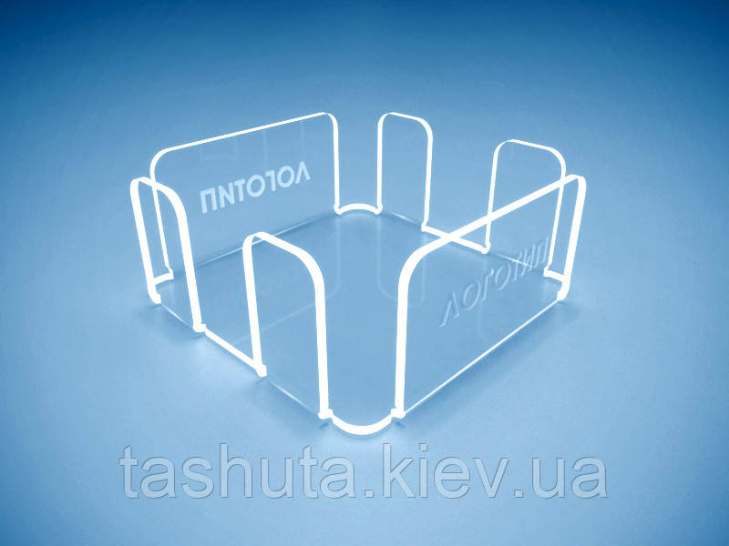 Салфетница с логотипом 130х130x50 мм Ташута  (32-22050-01)