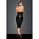 Плаття з кільцем на шею F160 Noir Handmade M, фото 5