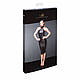 Плаття з кільцем на шею F160 Noir Handmade M, фото 6