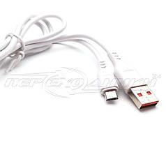 Кабель USB 2.0 - micro USB (хорошее качество + ), 1м белый