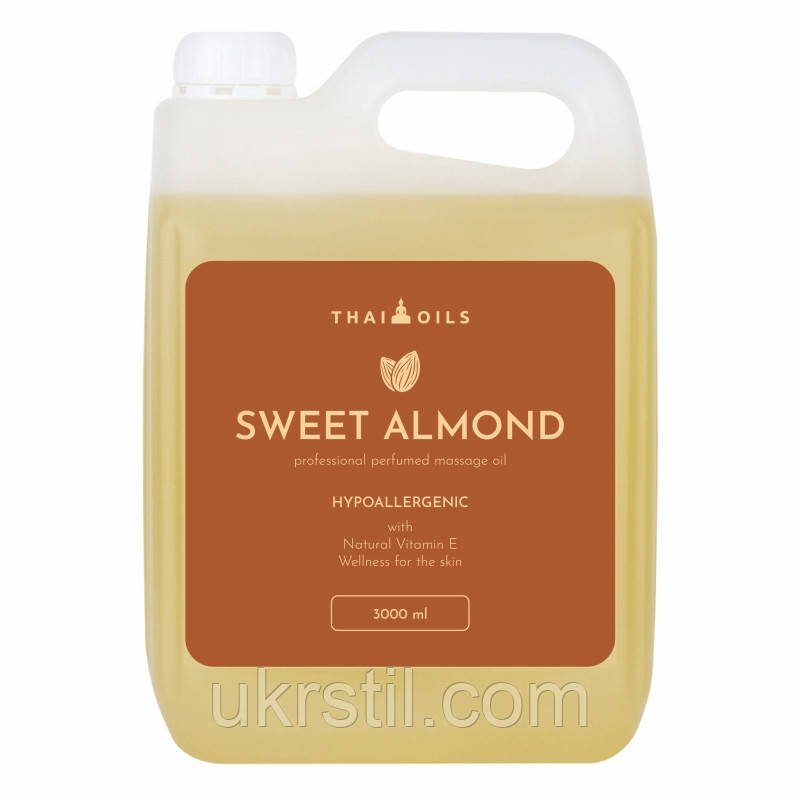 Масажна олія Sweet almond 3л, фото 1