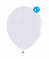Латексный воздушный шар без рисунка Balonevi Белый, 6"15 см