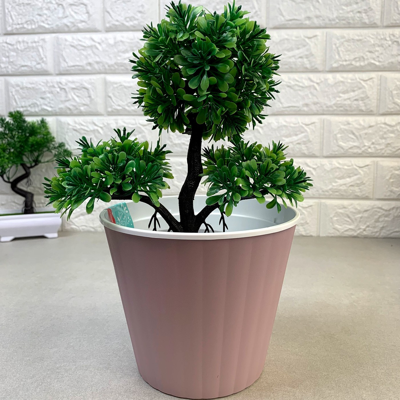 Горщик для кактуса з дренажною вставкою 0,86л 13,0*11,2см, Ібіс фрезія Алеана