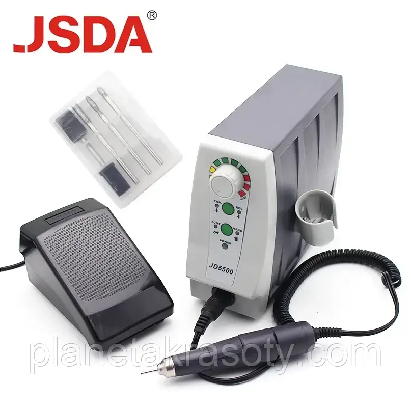 Фрезер для манікюру і педикюру JSDA JD-5500 (85 Вт/35 тис. про.)