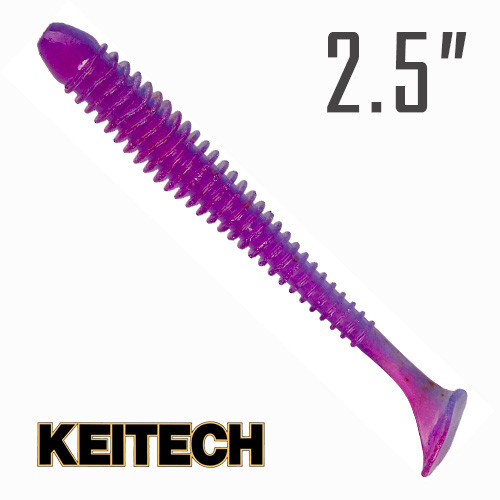 Swing Impact 2.5" (63 мм) 10 шт. Силікон Keitech col. 473 morning dawn