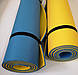 Спортивний двошаровий універсальний килимок (каремат) для занять спортом "АЕРОБІКА 8"., фото 3