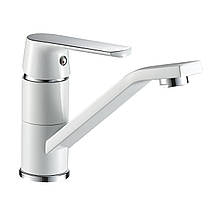 Змішувач для умивальника Globus Lux Laguna GLA-0203MQ-7-WHITE, фото 3