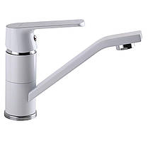 Змішувач для умивальника Globus Lux Laguna GLA-0203MQ-7-WHITE, фото 6