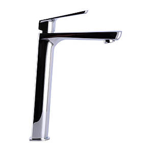 Змішувач для умивальника TOPAZ LEXI TL 21203-H57 високий, ХРОМ, фото 1