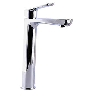 Змішувач для умивальника TOPAZ LEXI TL 21203-H57 високий, ХРОМ, фото 2