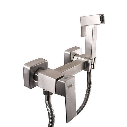 Змішувач гігієнічний Globus Lux SBQ-5-106MIX-SS, фото 1