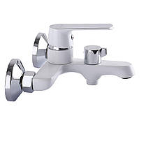Змішувач для ванни Globus Lux Laguna GLA-0102NE-7-WHITE, фото 5