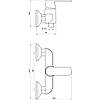 Змішувач для душу Globus Lux Laguna GLA-0105-7-WHITE, фото 8