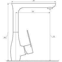 Змішувач для кухні DOMINO TORINO DTO-203LG, фото 4