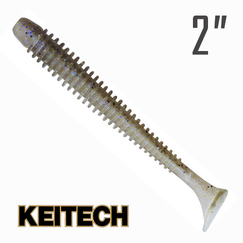 Swing Impact 2" (50 мм) 12 шт. Силікон Keitech col. 440 electric shad