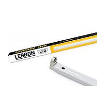 LED лампа Lebron 18W трубчатая с держателем L-Т8-HR 1200mm G13 6200K угол 270 °