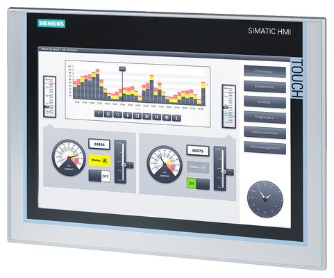 Ремонт заміна сенсорів тач скринів корпусів Siemens SIMATIC TP1200 COMFORT HMI 6AV2124-0MC01-0AX0