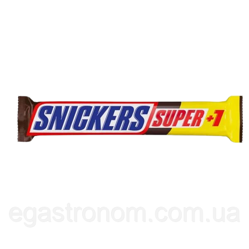 Батончик супер Снікерс Snickers super 112,5g 20шт/ящ (Код: 00-00012050), фото 1