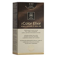 APIVITA My Color Elixir, Краска для волос без аммиака № 7.77 - Насыщенный бежевый блонд