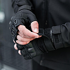 Рукавички тактичні з відкритими пальцями та посиленим протектором Oakley (M, L, XL), фото 5