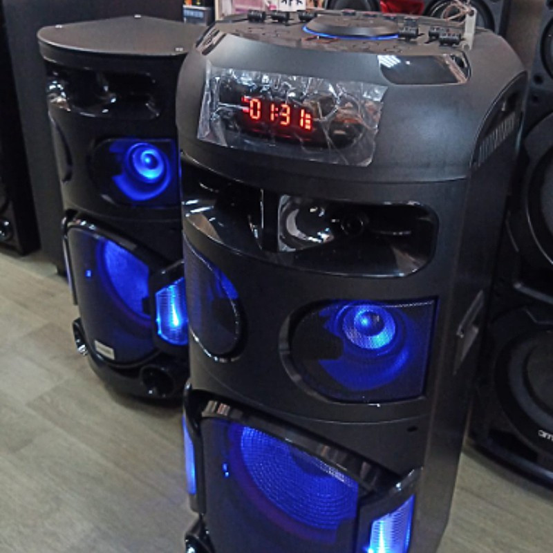 Подвійна акустична система, колодки парні ProAudio 1210, колонки з 2 мікрофонами