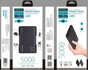 УМБ (Power Bank) REDDAX RDX-254 5000mAh GRAY, фото 4