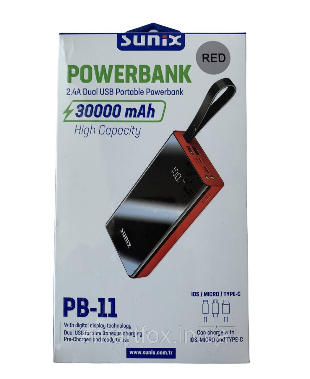 УМБ (Power Bank) Sunix PB-11 30000mAh