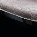 Накидки на сидіння з Алькантари PREMIUM Коричнивые - повний комплект ОРИГІНАЛ ПОЛЬЩА, фото 7