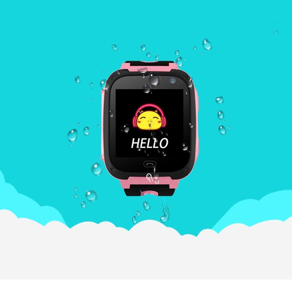 Дитячий смарт-годинник Smart Baby watch S4 з GPS синій колір. Розумний годинник