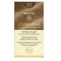 APIVITA My Color Elixir, Краска для волос без аммиака № 10.3 - Светло-золотистый