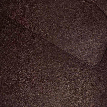 Фетр жорсткий 1 мм, лист 20x30 см, темно-коричневий (Китай), фото 1