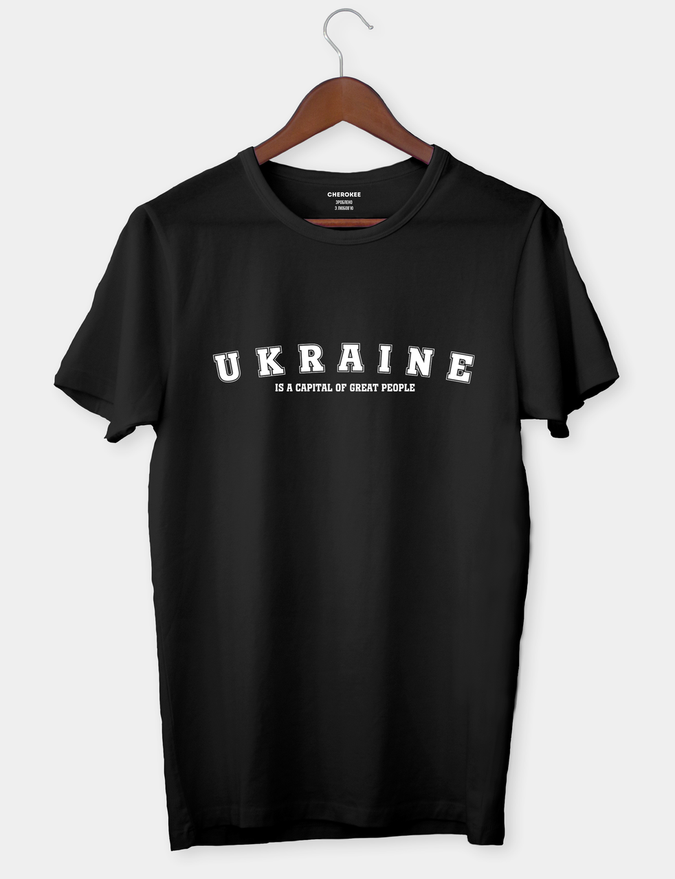Футболка патріотична "Ukraine is the capital of Great people"