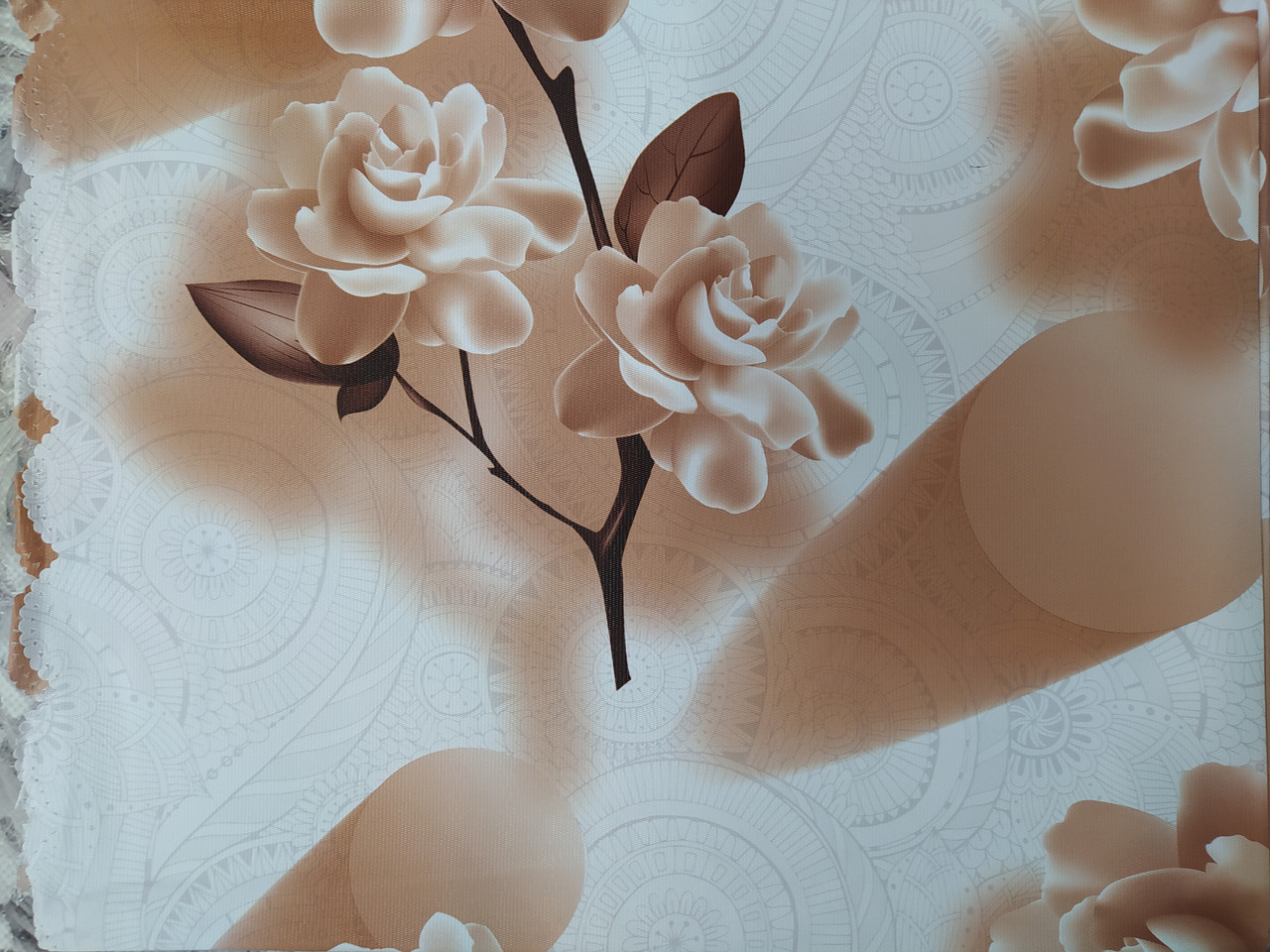 Скатертина 3D полімерна розмір 110 на140 см на прямокутний стіл стандарт С-4600