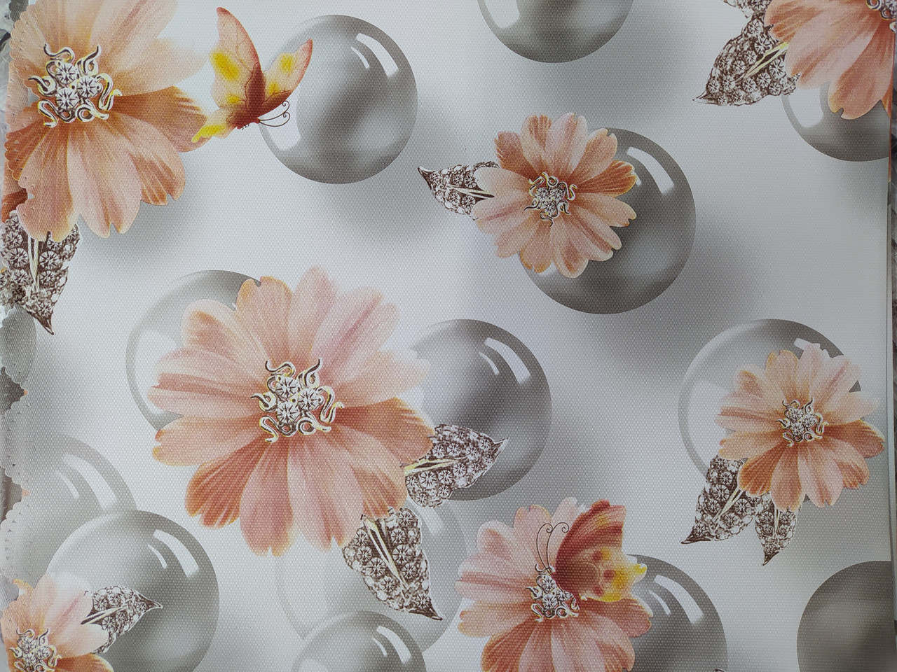 Скатертина 3D полімерна розмір 110 на140 см на прямокутний стіл стандарт С-4600