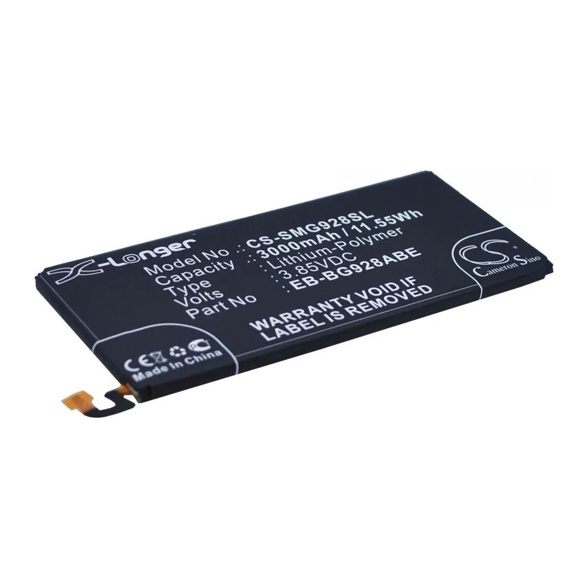 А Samsung EB-BG928ABE X-Longer (3000mAh) акб аккумулятор батарея на самсунг