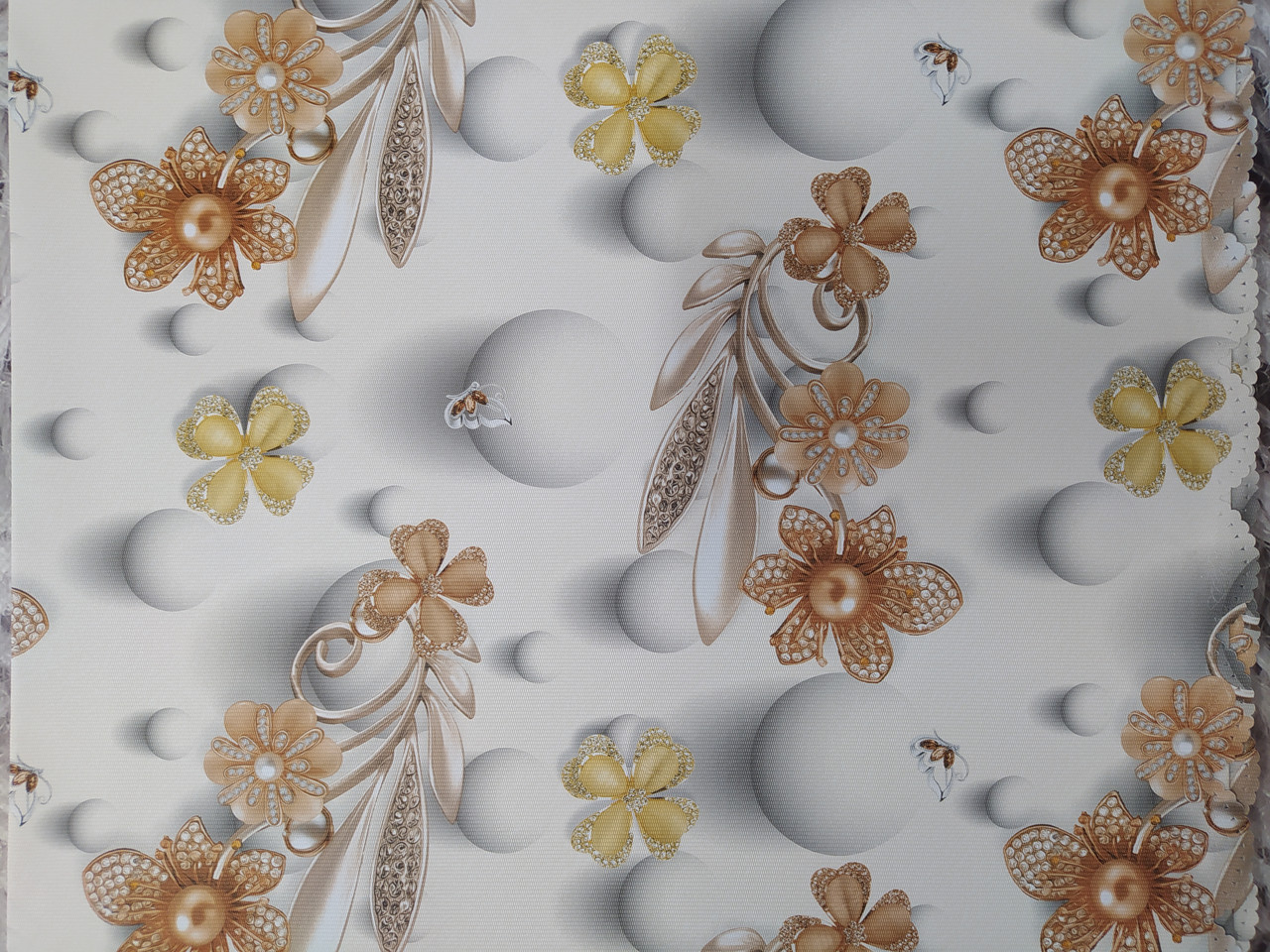 Скатертина 3D полімерна розмір 110*140 см на прямокутний стіл стандарт C-4600