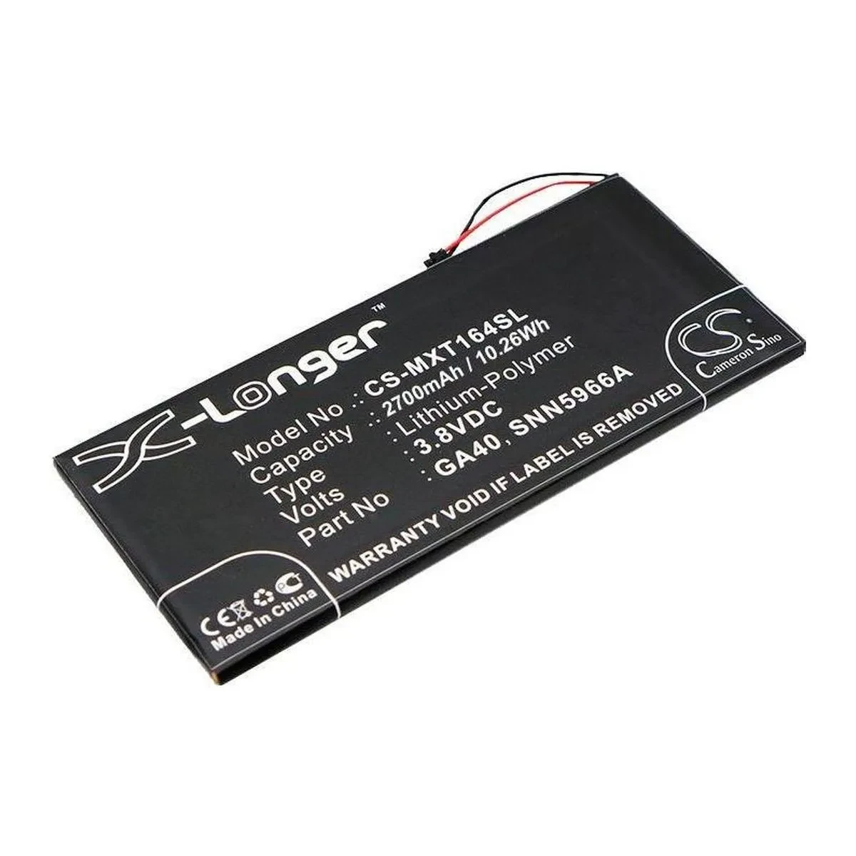 1. Motorola GA40 X-Longer (3000mAh) акб акумулятор батарея на моторолу (1.)