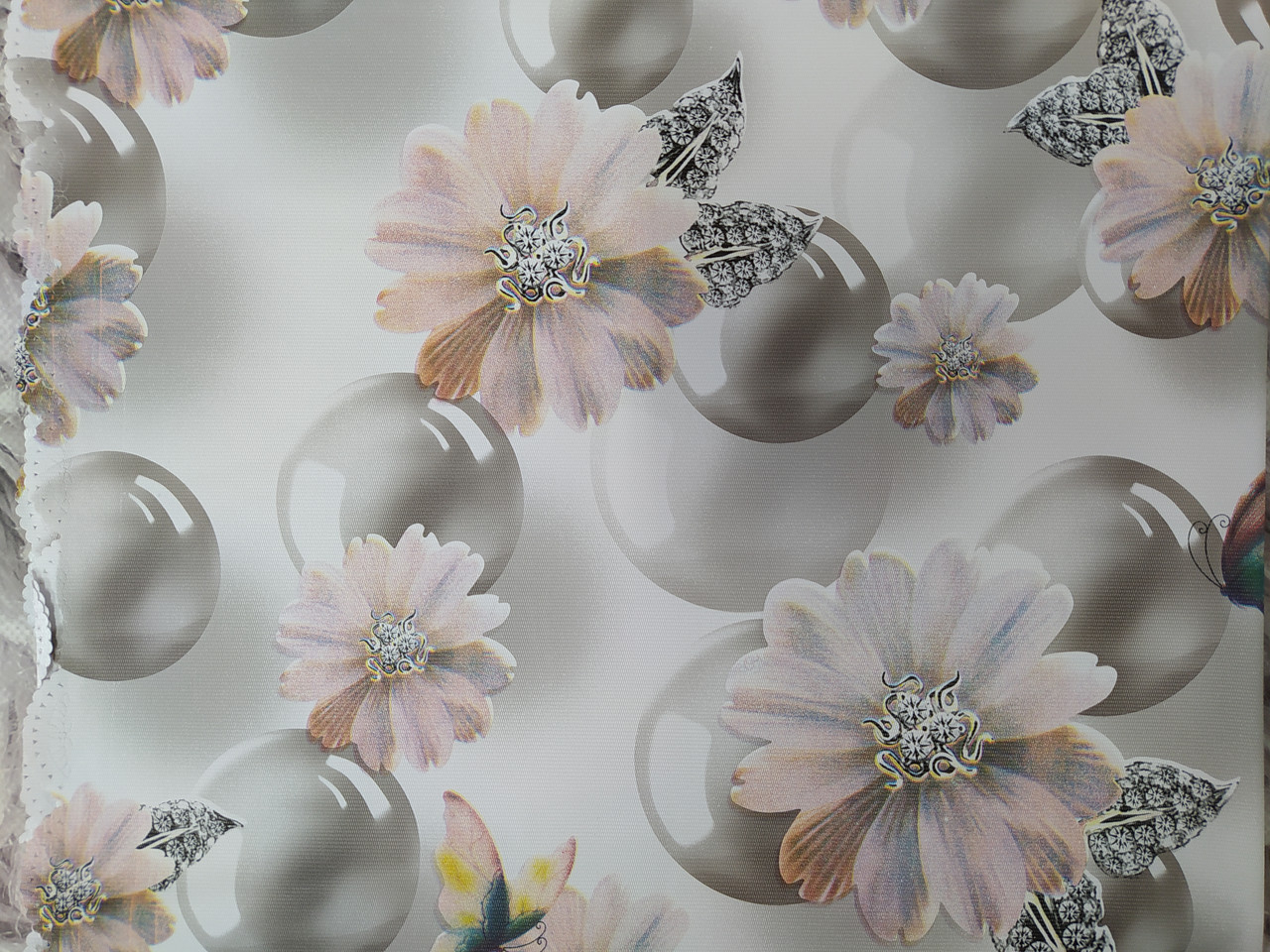 Скатертина 3D полімерна розмір 110 на140 см на прямокутний стіл стандарт С-4600