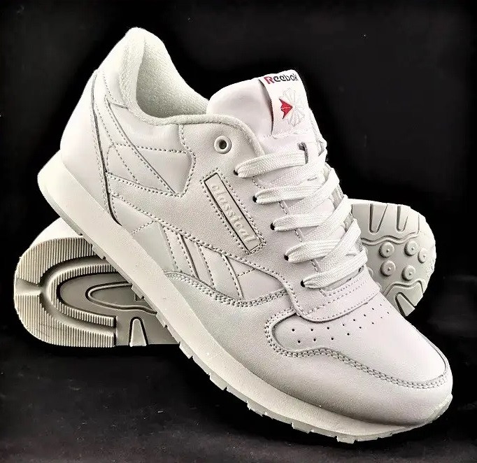 Кроссовки Reebok Classic Белые Рибок Кожа Женские (размеры: 39) Видео ...
