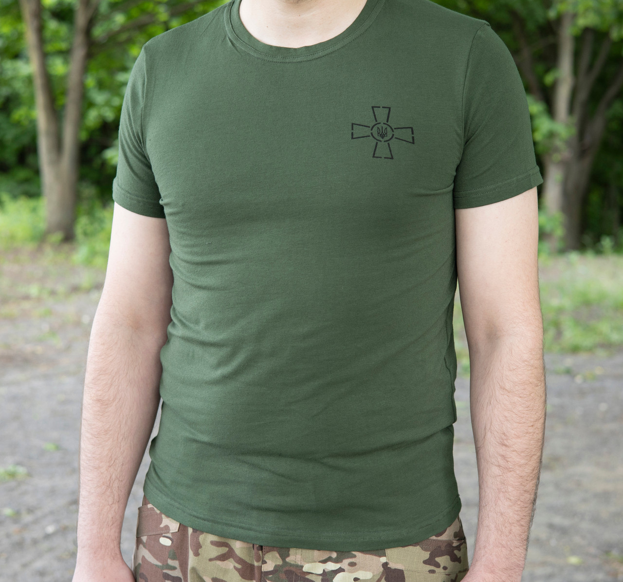 Футболка з емблемою ЗСУ, фото 1