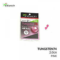 Разборной груз Intech Tungsten 74 Gloss Pink UV (3.5g (2шт))