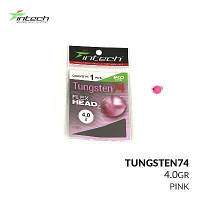 Разборной груз Intech Tungsten 74 Gloss Pink UV (4.0g (1шт))