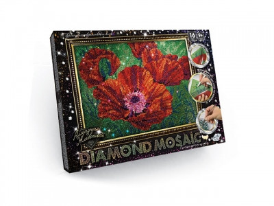Алмазна мозаїка "Diamond mosaic", мал., кор. 35*27*3см DM-02-04