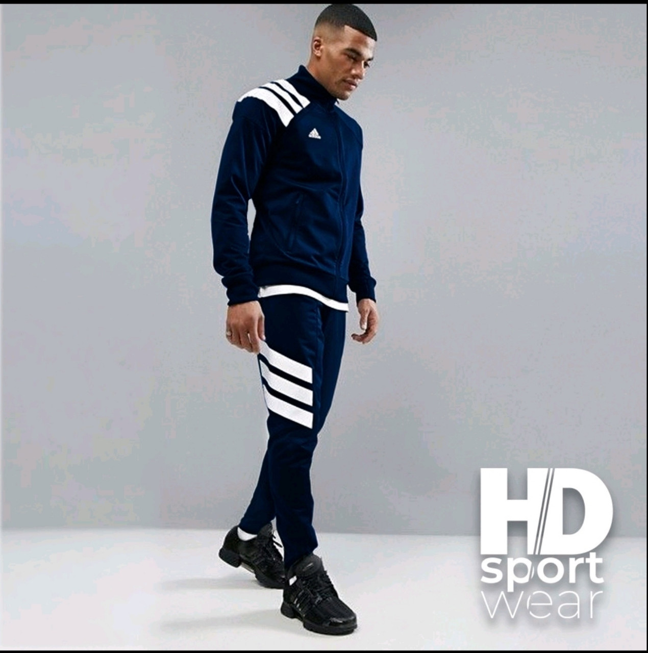 Купить Мужские спортивные костюмы Adidas флис, цена 440 ₴ — Prom.ua (ID ...