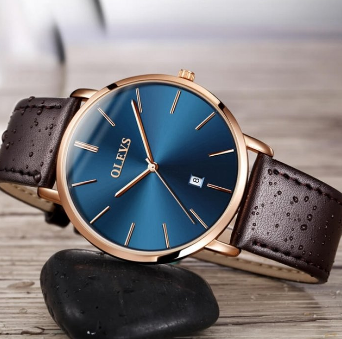 Якісний бюджетний красивий наручний годинник Shengke зі шкіряним ремінцем із японським механізмом, фото 1