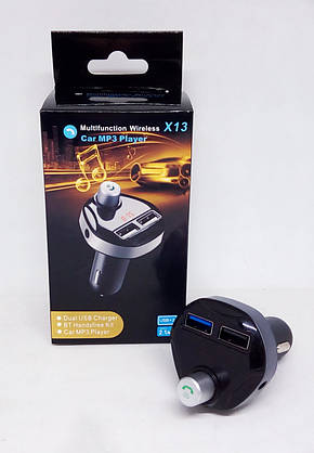FM-модулятор X13 Bluetooth, фото 3