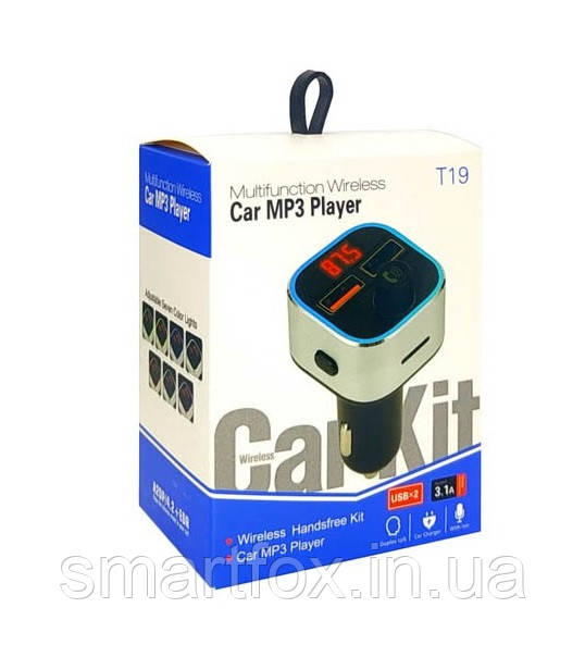 FM-модулятор T19 2USB 3.1A