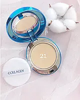 Зволожувальна Колагенова пудра зі змінним блоком Enough Collagen Hydro Moisture Two Way Cake 13 g+ 13g. 21